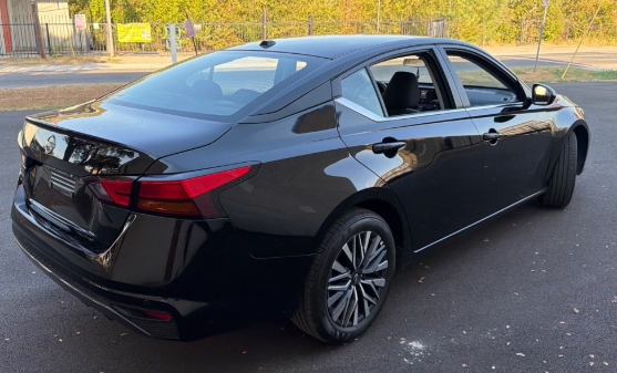 2026 Nissan Altima SV black rear quarter angle VIN 1N4BL4DV1TN324455 Dallas TX
