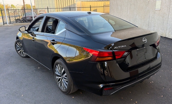 2026 Nissan Altima SV black rear three-quarter VIN 1N4BL4DV1TN324455 Dallas TX