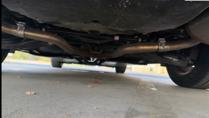 2026 Nissan Altima SV silver undercarriage rear exhaust VIN 1N4BL4DV5TN319260 for sale Dallas TX