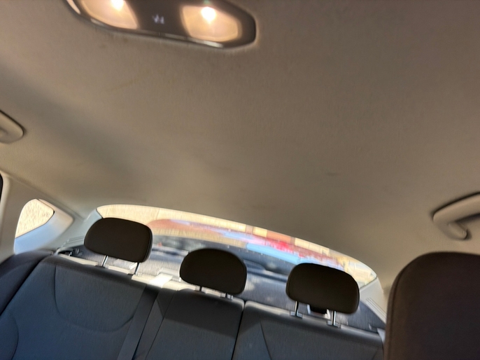 2025 Kia K4 LXS red rear cabin view VIN 3KPFT4DE7SE033635 Dallas TX