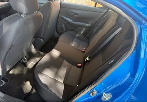 2025 Nissan Sentra SV blue rear seats interior VIN 3N1AB8CV4SY385918 Dallas TX